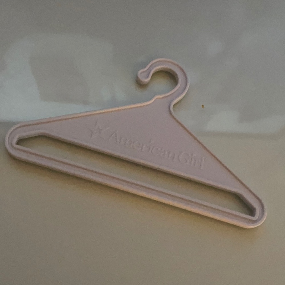 7 pack of American girl doll hangers